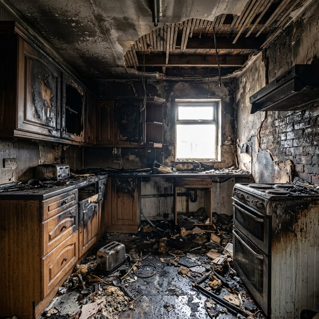 Fire and smoke damage