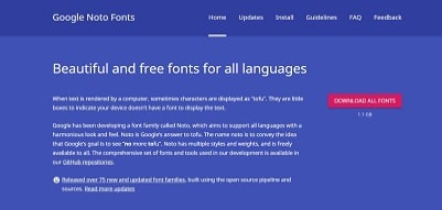 Learn How to implements Google Noto fonts with 3rd parties plugin and Elementor pro