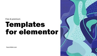 Elementor's free and paid Templates from 3rd parties vendor and Elementor's itself