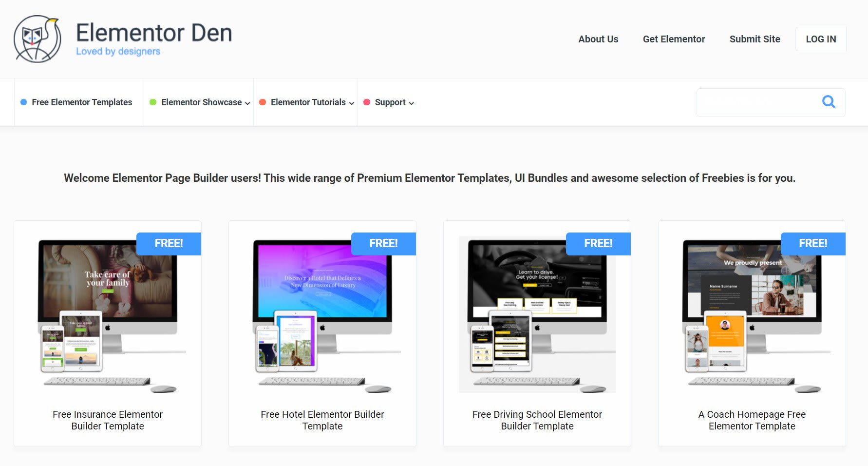 Elementor Den: Love by Designer