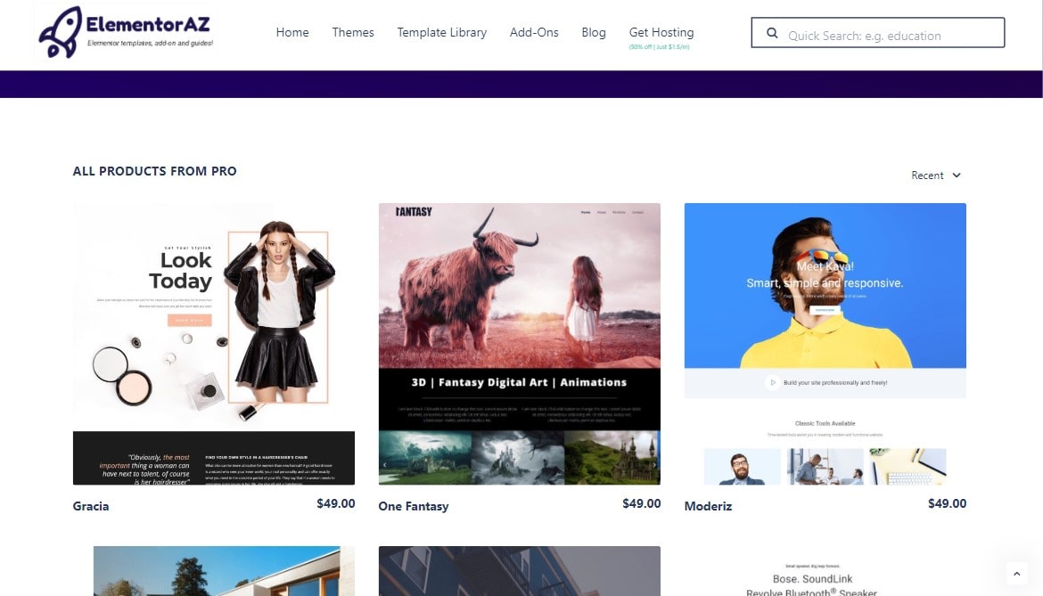 ElementorAZ