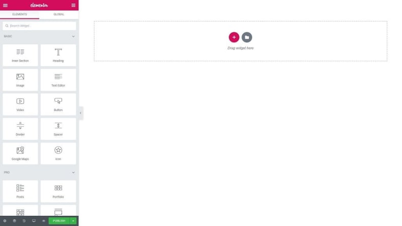 6 Free Plugins To Create Transparent Sticky Header In WordPress And Elementor 10 Elementor Canvas Mode
