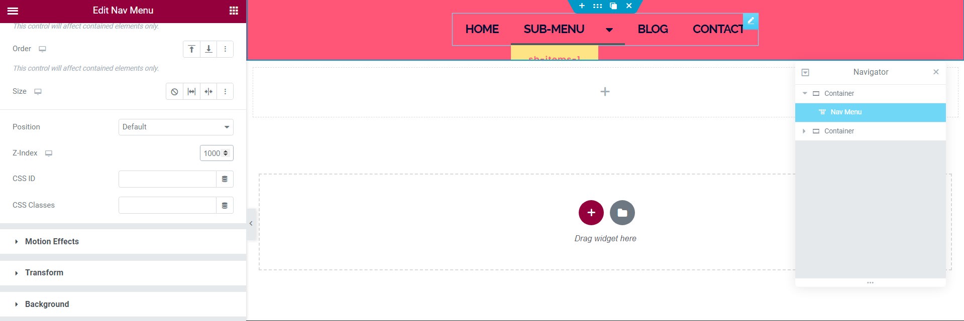 Overflow hidden CSS property causing issue on navigation menu