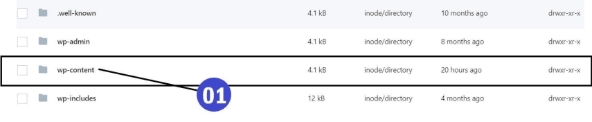 Click the File Manager to access website folders, so later we can upload stylesheets