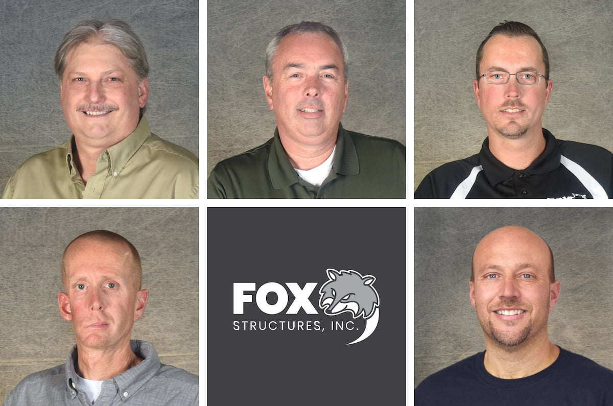 The Fox Structures ownership group, Mike Klarner, Mark Mashlan, Brad Weyenburg, and Travis Woldt