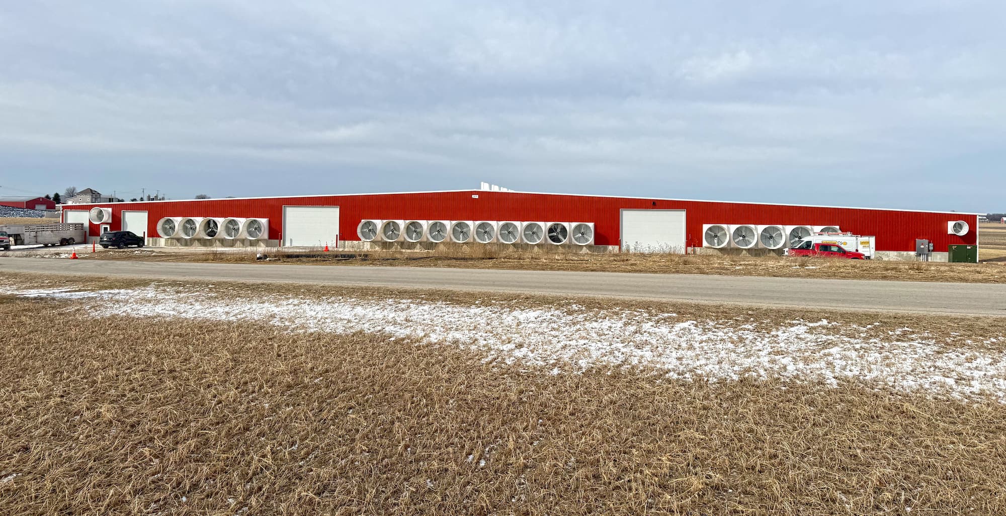 Redtail Ridge Dairy expansion featuring an automated tunnel ventilation system