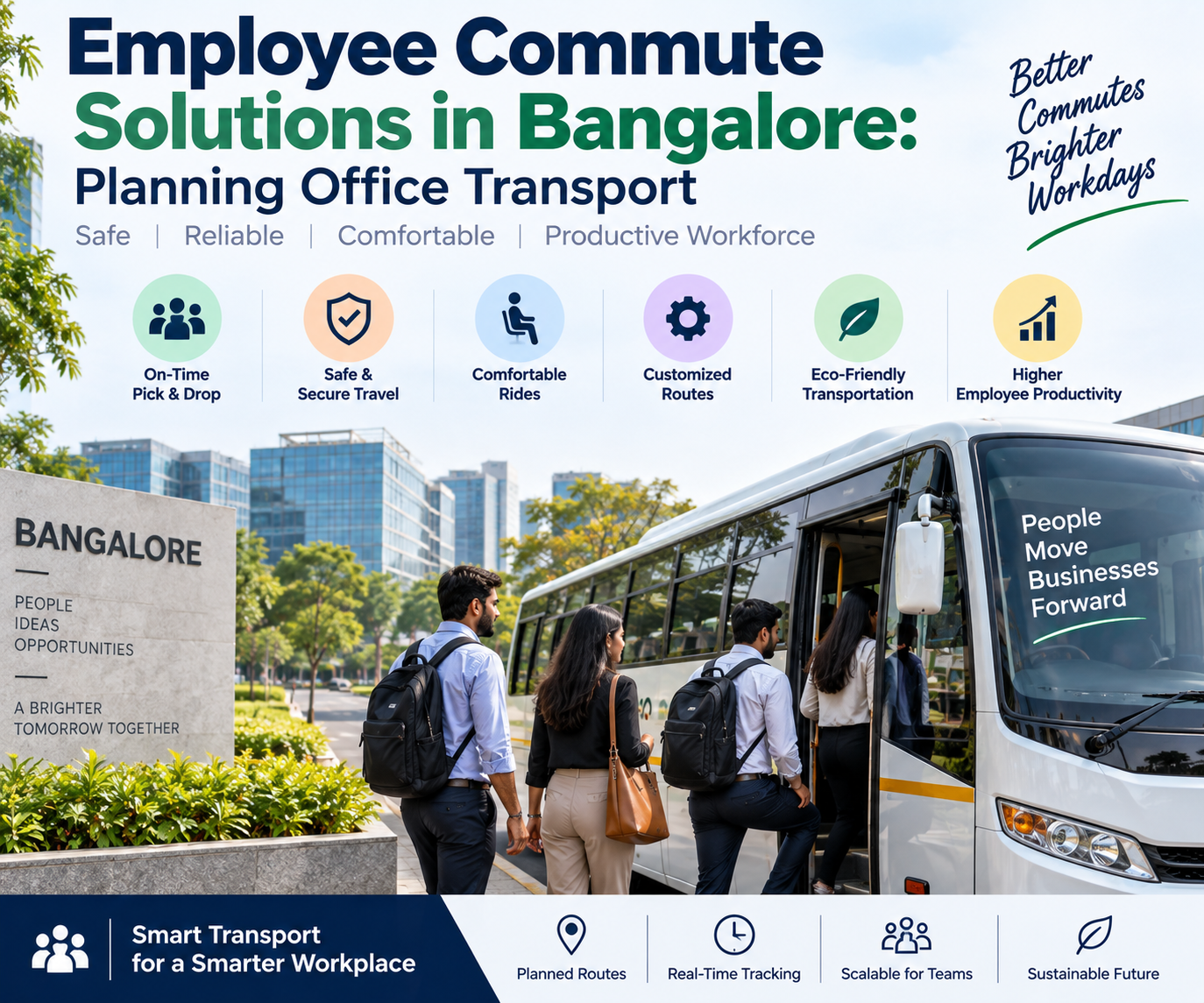 Employee Commute Solutions in Bangalore: Planning Office Transport