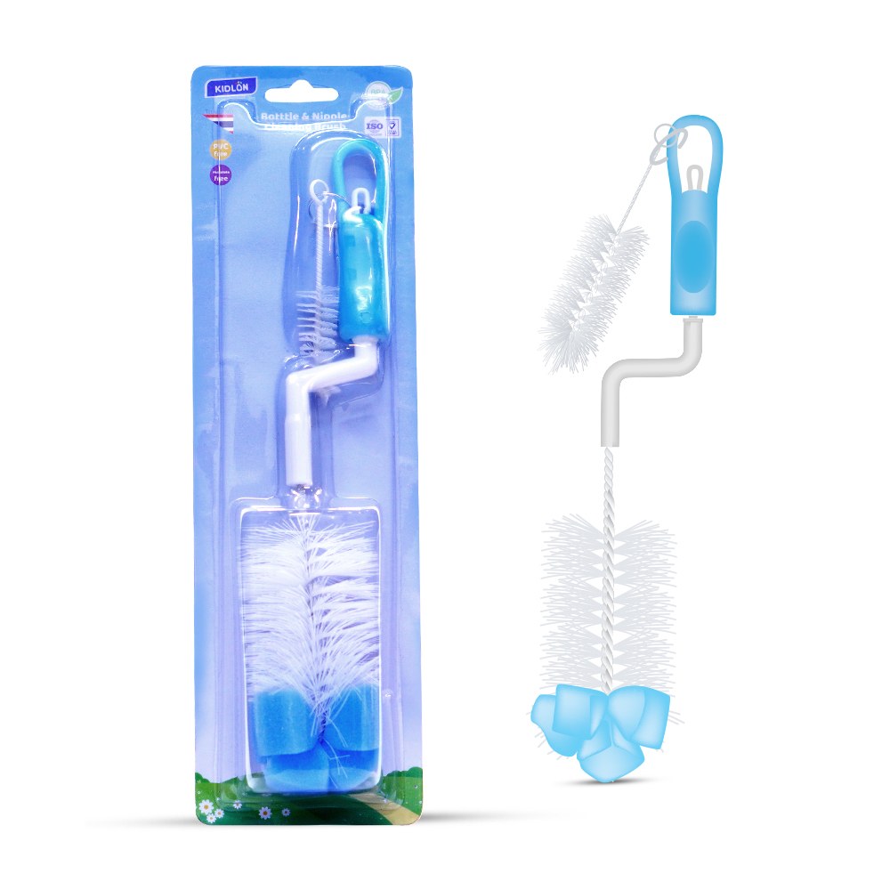 Kidlon Bottle & Nipple Brush Set – photo 2