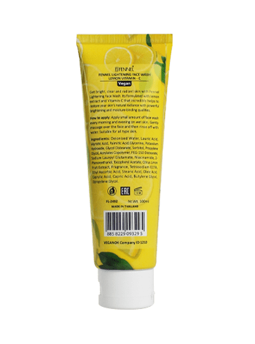 Fennel Lightening Face Wash Lemon Vitamin C – photo 2