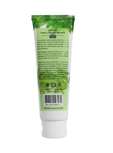 Fennel Lightening Face Wash Neem – photo 2