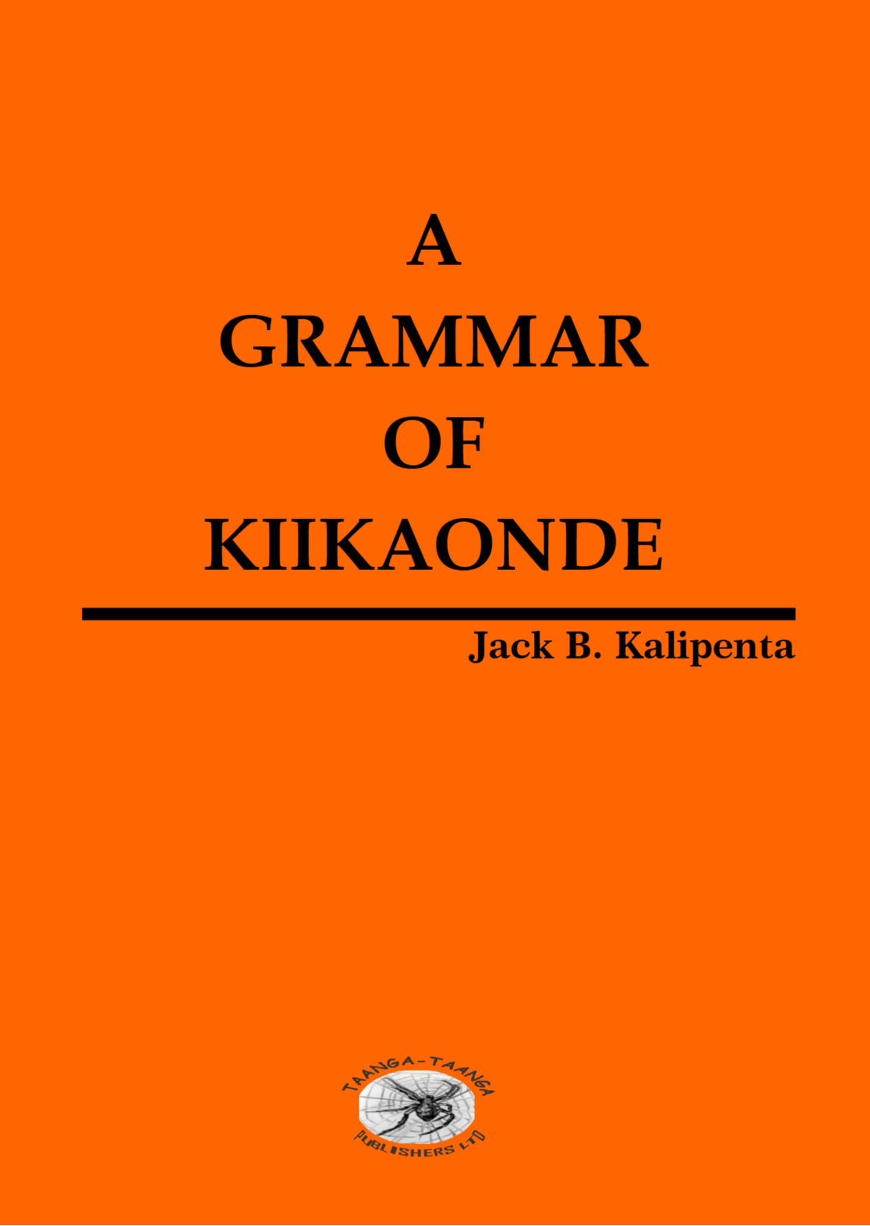 A Grammar of Kiikaonde
