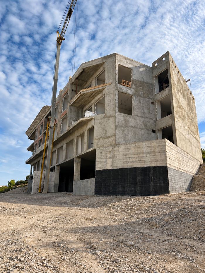 Mosaic Constructions building under construction
