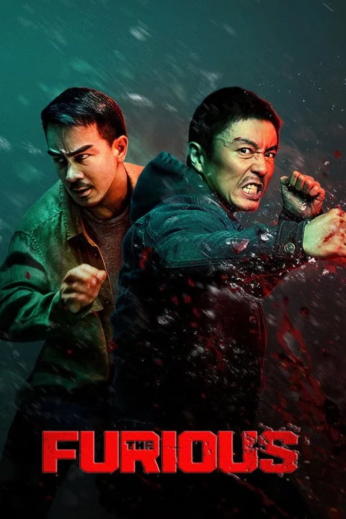 The Furious (2026) poster featuring Xie Miao and Joe Taslim in a intense martial arts pose