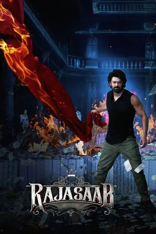 The Rajasaab (2026) poster featuring Prabhas