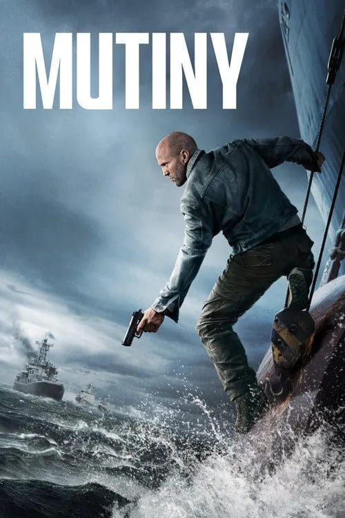 Mutiny (2026) movie poster featuring Jason Statham