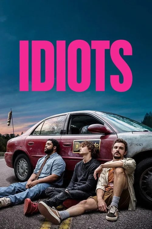 Idiots (2026) movie poster featuring Dave Franco and O'Shea Jackson Jr.