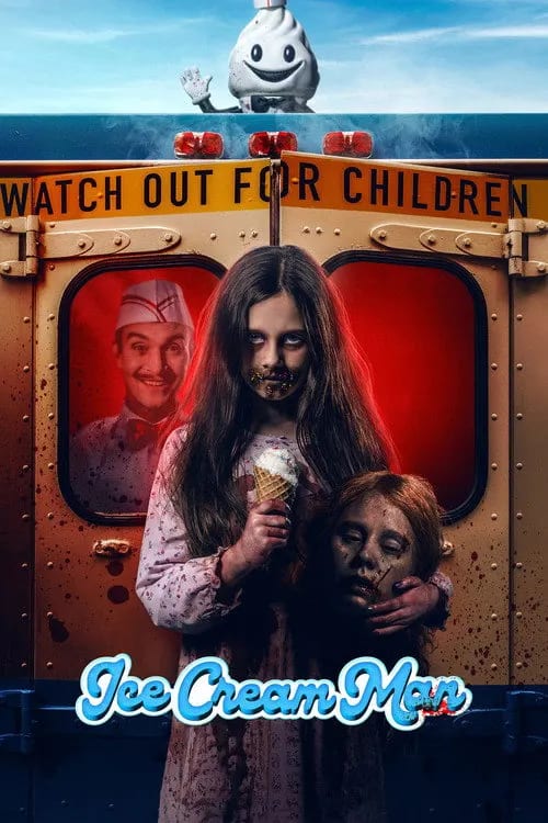 Ice Cream Man (2026) poster featuring Ari Millen as the ice cream man