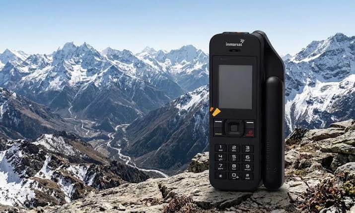 BSNL satellite phone in extreme desert expedition setting