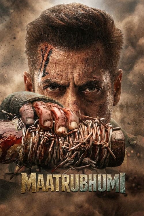 Maatrubhumi 2026 movie poster featuring Salman Khan in military uniform against a mountainous border backdrop