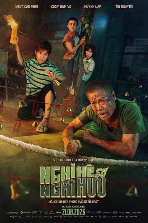 Movie poster for Zero Meets Hero (2026) featuring a war veteran and his grandson on a road trip in Vietnam.
