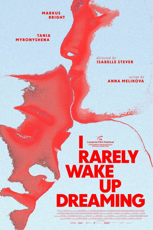 Movie poster for I Rarely Wake Up Dreaming (2026) featuring the main cast against a somber war-torn backdrop.