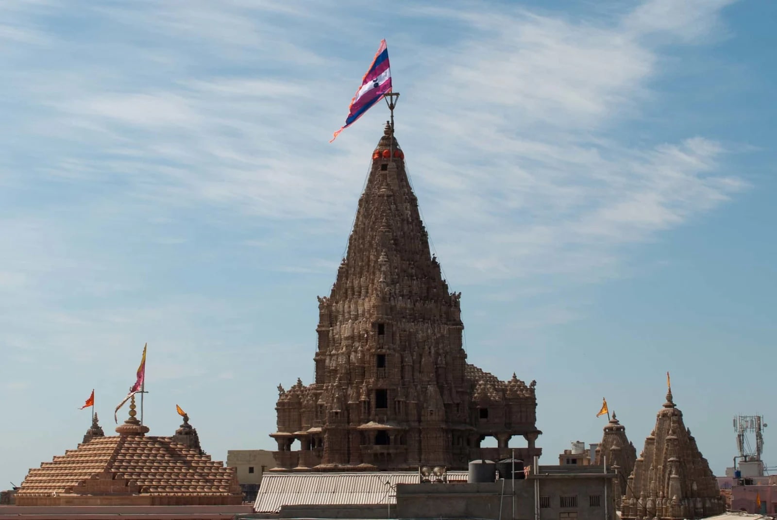 Underwater archaeologists exploring the ancient city of Dwarka ruins in the Arabian Sea