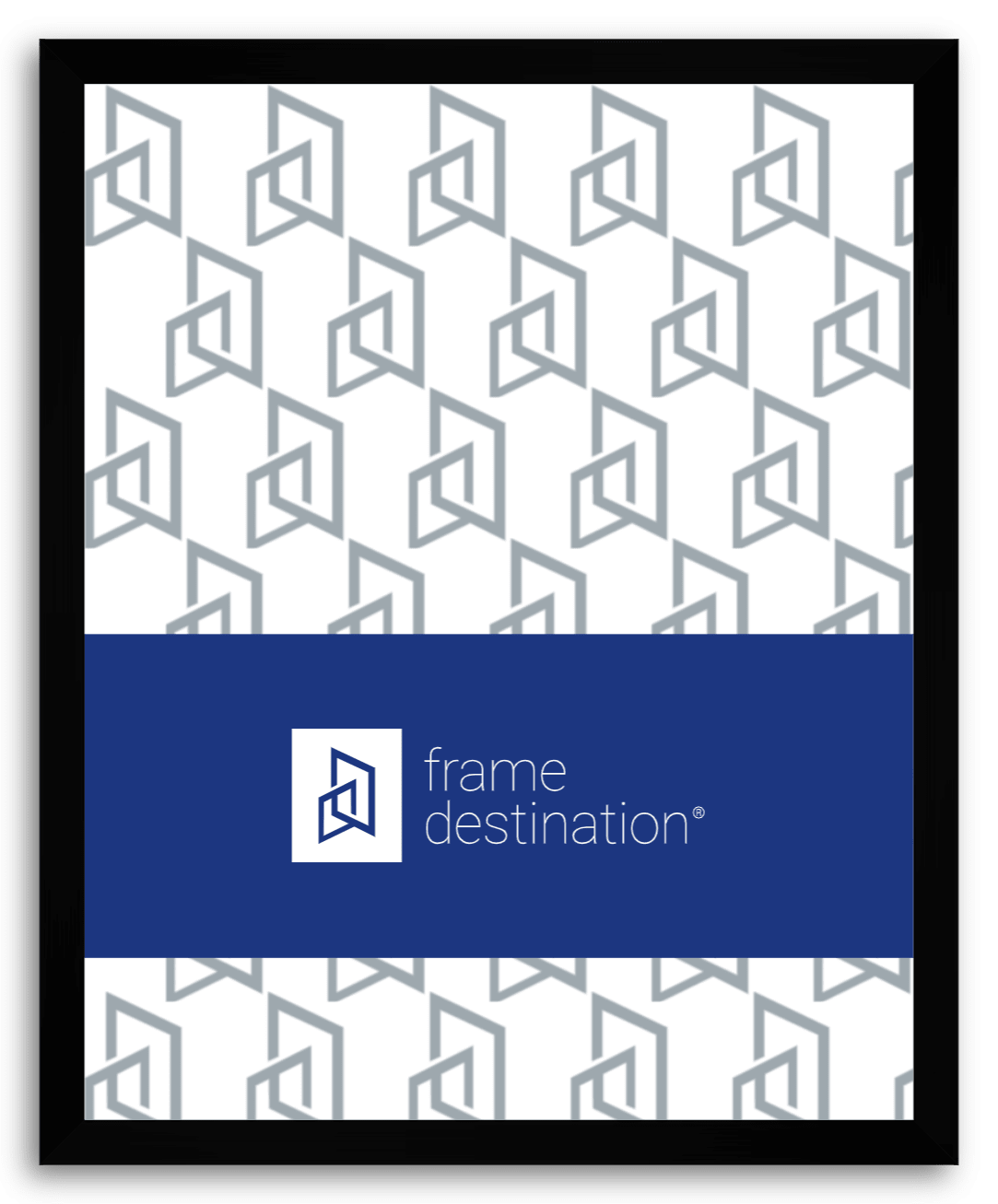 Nielsen P117 Metal Picture Frame in Matte Black | Frame Destination