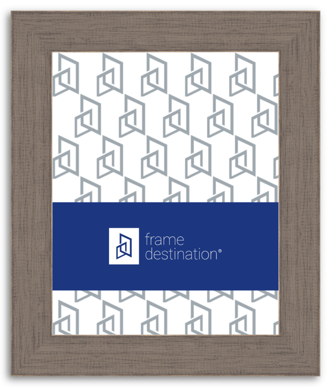 Distressed Whiskey Brown Wood Frame P792 | Frame Destination