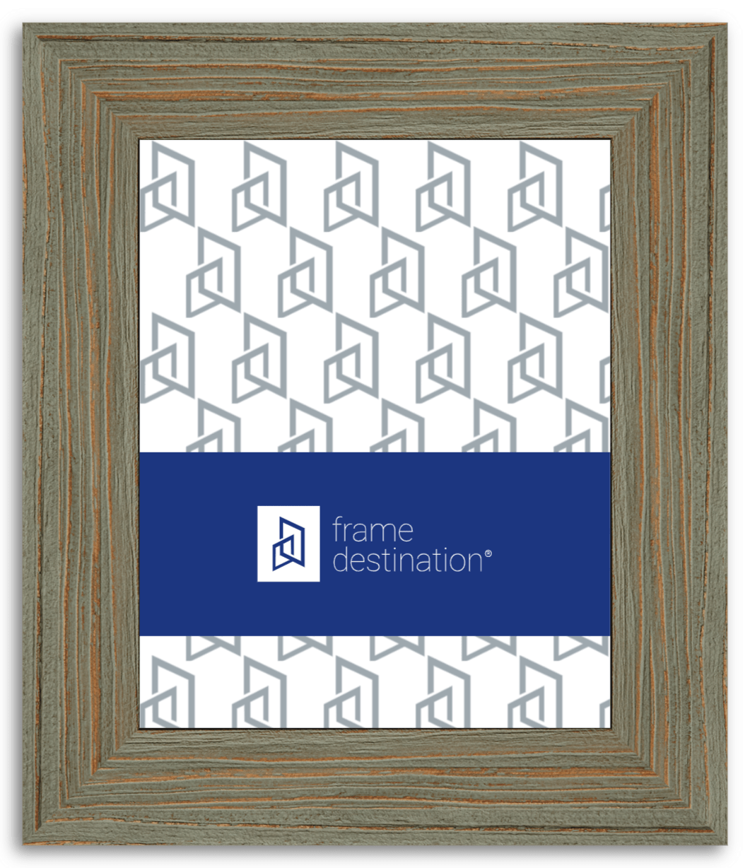 Wood Frame With Barnwood Grey Finish P549 | Frame Destination