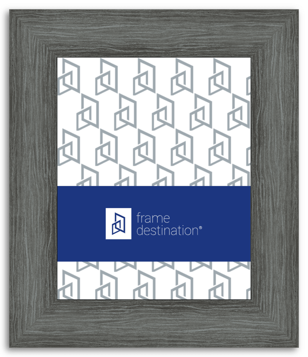 Wood Frame With Charcoal Woodgrain Finish P549 | Frame Destination