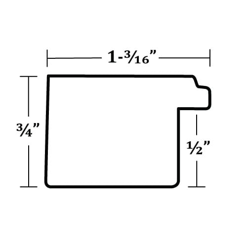 Wood Frame Profile 529 | Frame Destination