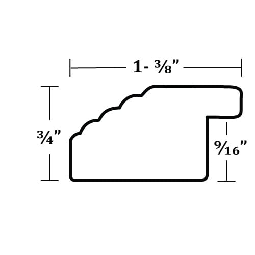 Wood Frame Profile 591 | Frame Destination