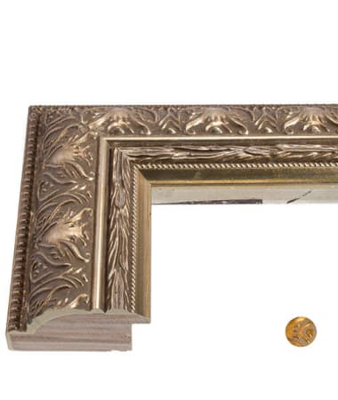 Ornate Gold or Silver Picture Frame in Wood 310
