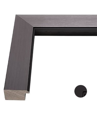 Classic Metallic Wood Picture Frame 529