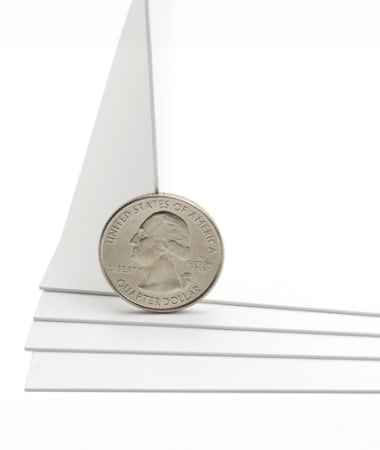 2-Ply AlphaRag Pure White Full Sheet