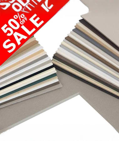 Crescent Matboard RagMat Museum 4Ply - Sale Colors