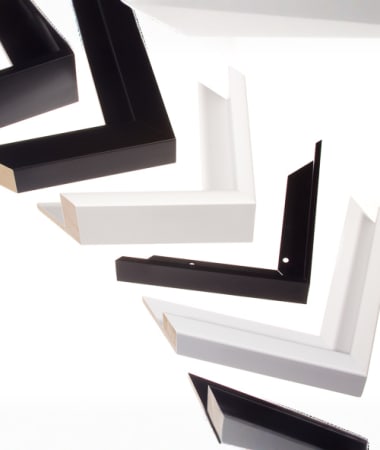 Floater Samples Black/White - Corner