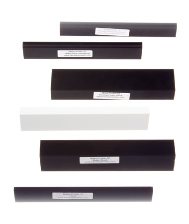 Metal Sample Black/White - Straight