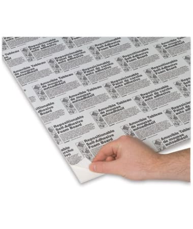 Foam Board Self-Adhesive Repositionable 3/16