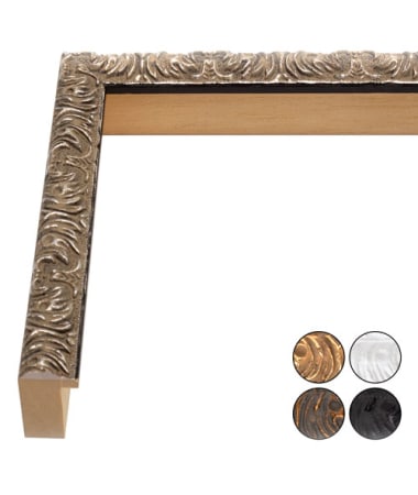 Slim Ornate Wood Picture Frame 568