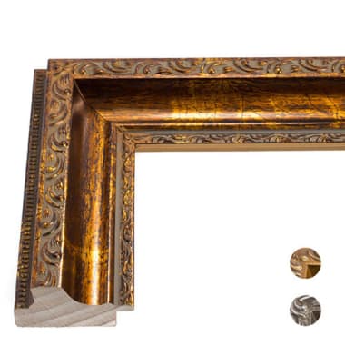 Wood Ornate Picture Frame 200