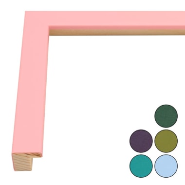 Modern Wood Picture Frame in Vibrant Colors 235