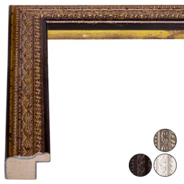 Vintage Wood Picture Frame Style 721
