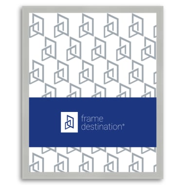 Frosted Silver Picture Frame Tall Nielsen Metal P117