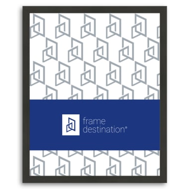 Frosted Walnut Picture Frame in Nielsen Metal P117
