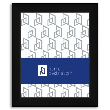 Satin Black Real Wood Picture Frame P810