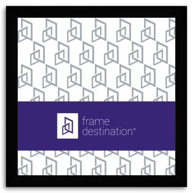 Gallery Style Square Black Wood Picture Frame P851