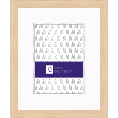 Boho Chic Picture Frames With Natural Texture and White Mat P547