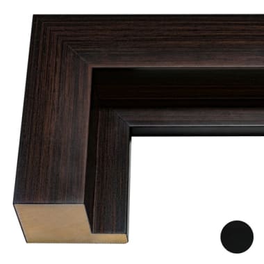 Wide Wood Canvas Floater Picture Frame F349