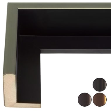 Rounded Edge Canvas Floater Picture Frame F530